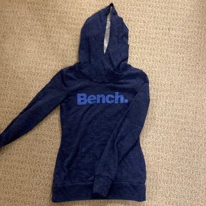 Blue bench hoodie